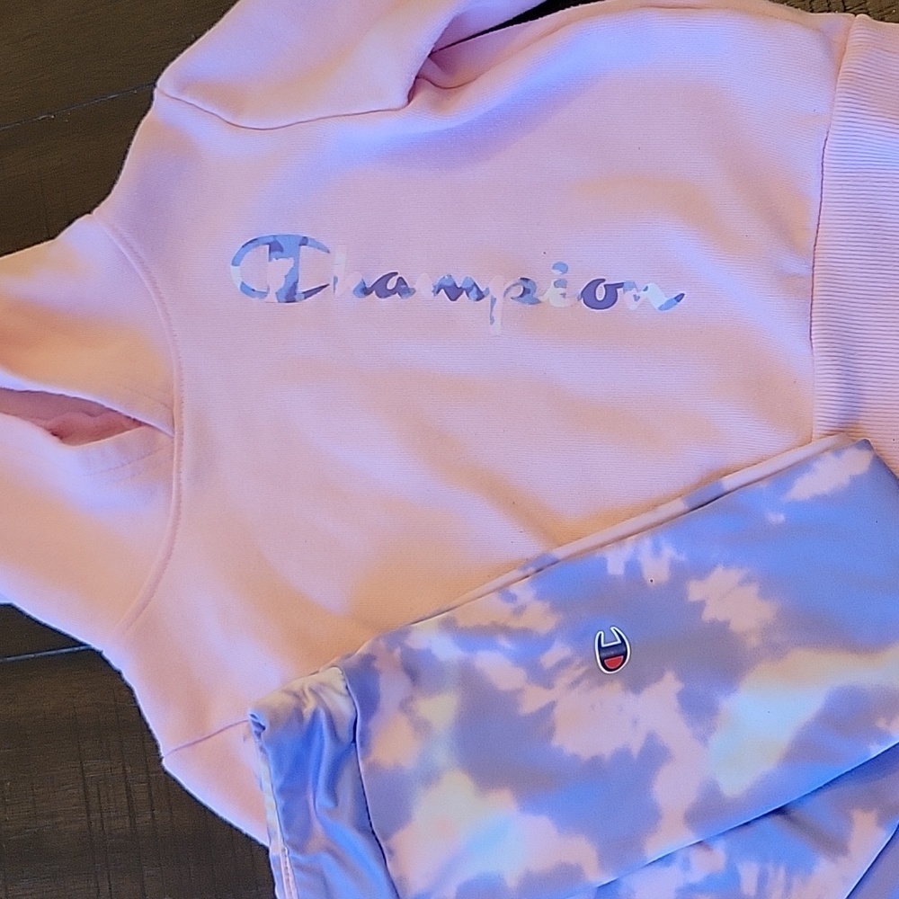 3T girls 2pc Champion hoodie and pants